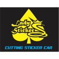 cutting sticker mobil strada striping sticker mobil mitsubishi strada triton L200. 