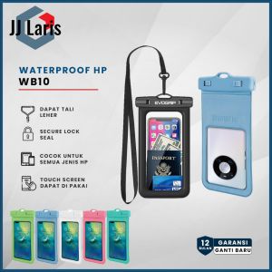 Waterproof phone case bag hp WB10 kantong pelindung hp anti air casing hp tas plastik holder motor