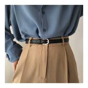 Watchyou Ikat Pinggang Wanita P0006 Jeans ikat pinggang wanita serbaguna dan simpel dengan gaya gesper D