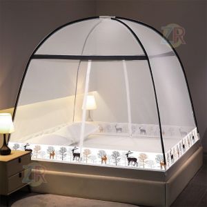 พร้อมส่ง มุ้ง มุ้งกันยุงอัตโนมัติ มุ้งสปริง มุ้งกันยุง มุ้งเต็นท์ ขนาด 4ฟุต 5ฟุต 6ฟุประตู กางอัตโนมัติ มุ้งพับได้ มุ้งขนาดใหญ่