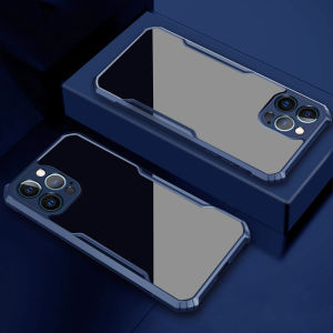 CrashStar Transparent Hard Anti-fall Phone Case For iPhone 17 16 15 14 13 12 11 Pro Max Air 16e XS XR X 8 7 Plus + SE 2020 Clear Shockproof Phone Casing Cover With Full Cover Lens Camera Protection Shell Top Seller