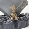 SYJY for Gifts Sitting Avengers Model Doll Tree Man Groot Groot Figure Action Toy Figure Mini Groot. 