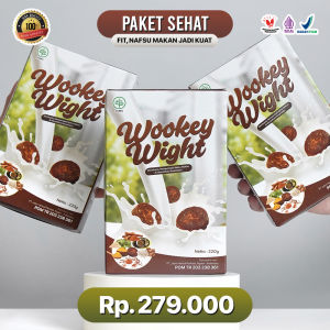 Wookey Weight - Susu Penambah Berat Badan Paket isi 3 Box