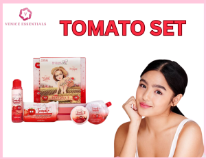Original Brilliant Skin Essential Tomato Rejuvenating Facial Set for Whitening Pimple acne Remover