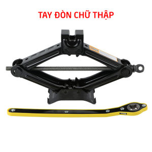 Kích chữ A nâng gầm ô tô loại 2 tấn chất liệu thép cán nguội ( 1 cờ lê + 1 kích )