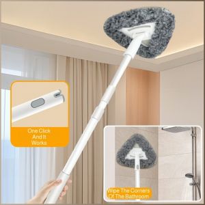 Mop Dry Mop Wipe Tile Walls Cleaning Tools Non-disassembly and Washing Wet Dry Water Absorption