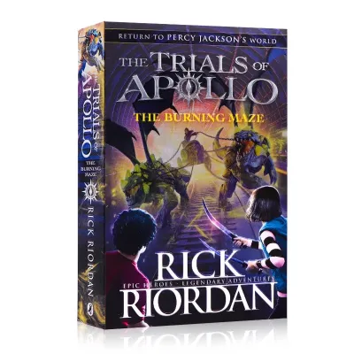 The Hidden Oracle (Percy Jackson The Trials of Apollo #1-5 Optional) Paperback by Rick Riordan Original English books