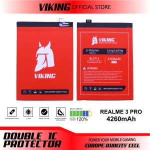 VIKING Baterai Realme 3 Pro BLP713 Double Power