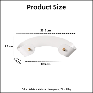 【i.Rumah】 Kitchen Pot Lid Holder Wall Mounted Self Adhesive Punch Free Multipurpose Utensil Storage Rack