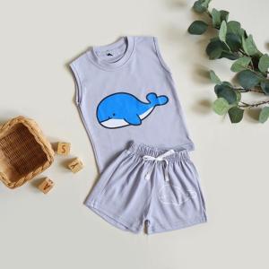 Set Tanktop Creature - Setelan Kaos Kutung Bayi / Tanktop Anak by Pineapple Kids