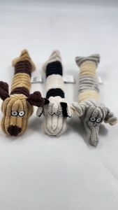 AIMAYAPET Pet Plush Toys with Sound Bite Resistant Dog Teeth Cleaning Grinding Self-entertaining Pet Supplies
