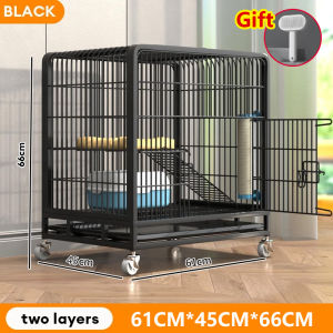 【Free Gift】Low shipping costs Cat Cage Cat House Cage heavy duty2/ 3/4Layer pet cage Big Size Large Platform Cat Villa White for Many Cats
