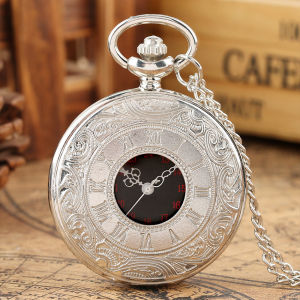 Jam Saku Antik Vintage Pocket Watch Quartz Necklace Pendant Jam Saku Antik Kuno