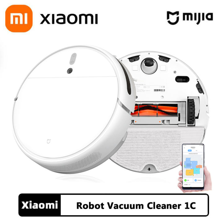 XIAOMI MIJIA Sweeping Mopping Robot Vacuum Cleaner 1C For Home Auto ...