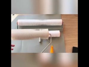 BHQ 6/9 Inch Plastic Spike Roller for Epoxy Floor Needle-Punched Deaeration Roller Tool 自流平消泡滚筒
