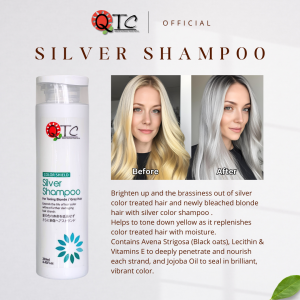 QTC SILVER SHAMPOO-250ML