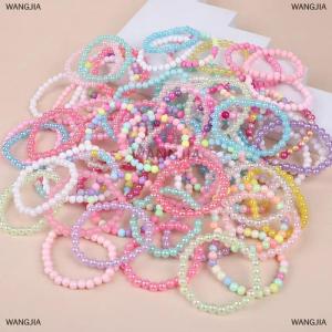 [COD] WANGJIA 10-30ชิ้นสร้อยข้อมือลูกปัดหลากสีสำหรับเด็กผู้หญิงงานเลี้ยงวันเกิดของขวัญสำหรับแขกผู้เข้าพักงานเลี้ยงวันเกิด