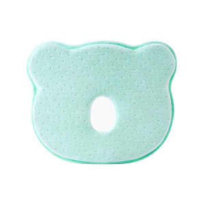 Baby Memory Foam Pillow Cotton Breathable Infant Head Shaping Pillow Prevent Flat Head Sleeping for 0-12month MY179
