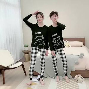Teens Pajamas Long Sleeve Cotton Pyjamas Kids Clothes Sets Cartoon Big Boy Sleepwear Cute Pajamas For Girls 10 12 14 16 18 Years2026