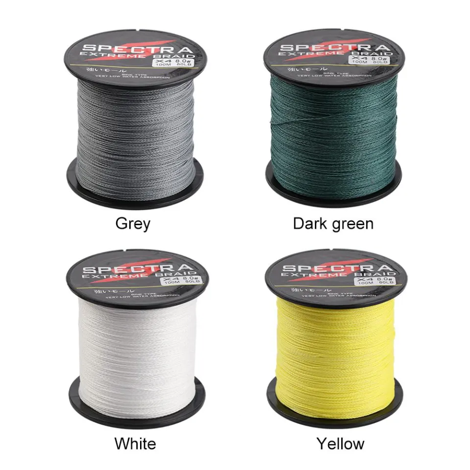 Cord PE Braided Multifilament Thread Fishing Line Sea Fishing Line 4  Strands