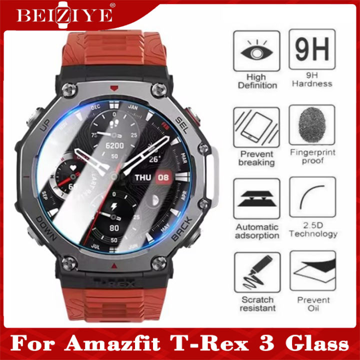 Protective Glass for Amazfit T Rex Smart Watch Screen Protector Tempered  Glass for Amazfit T-REX Protective Film Accessories Lazada PH