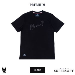 เสื้อยืด Memo Supersoft Premium งานปัก รุ่น MEMOBRAND สินค้าลิขสิทธิ์แท้