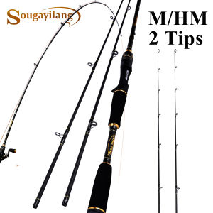 COD Sougayilang New Carbon Cao 2 Phần 1.8M 1.98M 2.1M Fishing Rod Với HM M Hoán Đổi Cho Nhau Cực Spinning/Đúc Cho Salwater Và Nước Ngọt Fishing Stick
