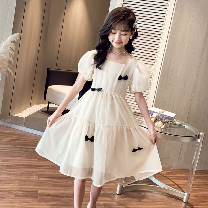 LS Show Children's Fashion High Quality Korean Dress for Kids