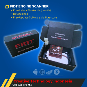 FIDT Scanner Universal Sepeda Motor Injeksi