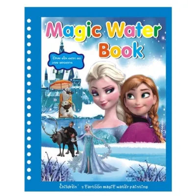 Magic Water Book Magic Water Coloring Book Reusable Kids Drawing Book With Pen For Kids
