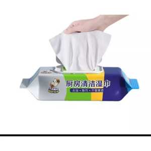 Tisu Basah Dapur / Tisu Basah Pembersih / TISSU BASAH DAPUR ISI 80PCS PEMBERSIH MINYAK KOTORAN DAPUR PRAKTIS LAP DAPUR KOMPOR MLH AB07