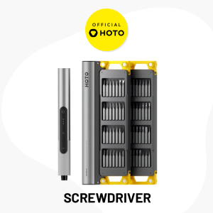 HOTO SNAPBLOQ Electric Precision Screwdriver – Brushless Motor 3 Torque Settings LED Light