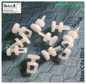Bộ hạt rèm và móc treo rèm ô tô Polyester có móc treo cho ô tô