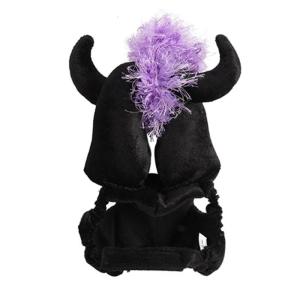Halloween trang phục chó áo choàng Quỷ sừng Mũ phổ biến vật nuôi cosplay áo choàng con chó bên nhập vai phụ kiện vật nuôi trang phục lễ hội