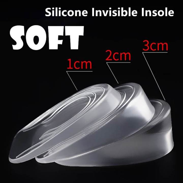 Miếng Lót Giày Tăng Chiều Cao Silicon Nam Nữ êm nhẹ Cao Cấp (1 Cặp ...