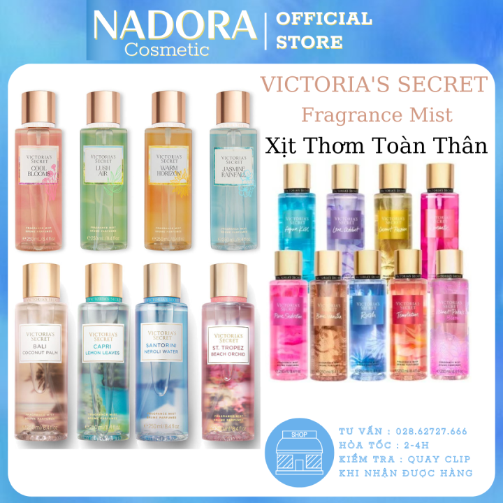 Đủ Mùi] Xịt Thơm Toàn Thân Victoria's Secret Fragrance Mist 250ml
