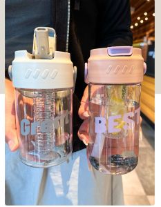 Botol Minum Anak Dan Dewasa Infuser Sedotan 800ml Model Aesthetic