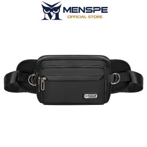 MENSPE  แฟชั่นกระเป๋ากระเป๋าเอวของผู้ชายถุงกีฬากันน้ำได้ยูนิเซ็กส์ความจุขนาดใหญ่กระเป๋าสบาย ๆ สตรีทถุงสารเรืองแสงมัลติฟังก์ชั่กระเป๋าหน้าอกกระเป๋าเดินทางธุรกิจกระเป๋าเดินทางสำหรับผู้ชายผู้หญิง