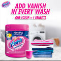 Vanish Fabric Clothes Stain Remover Powder Tub 500g (Pink/White). 