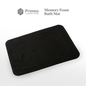 PRIMEO Memory Foam Bath Mat 40x60 inches Bathroom Toilet Rug Shower Floor Mat Soft Comfortable Non Slip Quality