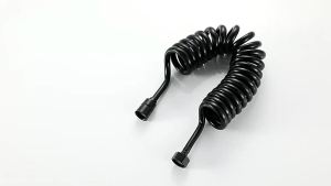 Telescopic spring hose 1.5M 2M 3M water inlet hose black/grey