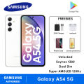 Samsung Galaxy A54 5G Smartphone Dual Sim 8GB + 128GB / 256GB Exynos 1380 6.4” FHD+ AMOLED Display 120Hz Refresh Rate 50MP Rear Camera 5000mAh Battery. 