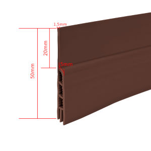 [จัดส่งจากกรุงเทพ] การอัพเกรดใหม่ แถบปิดผนึกประตู กันแมลง การปิดผนึก หน้าต่า ที่กั้นประตู แถบปิดก้นประตูสามชั้น ยาว 1 เมตร แถบกาวตะเข็บประตูกันเสียง กาวในตัว กันแมลง กันลม PVC กันน