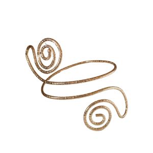 DAWEIF Adjustable Star Armband Arm Chain Line Weave Alloy Circle Upper Arm Bracelet Vintage Women Jewelry Opening Cuff Bracelets Arm Accessories