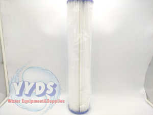 Pleated Washable Reusable Water Filter 20BB 5Micron