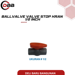 Ballvalve Valve / Stop Kran - 1/2 inch / 3/4 inch / 1 inch