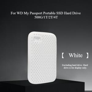 Silicon mềm Bìa vỏ bảo vệ da pssd trường hợp cho WD My Passport xách tay Ổ cứng SSD 500g/1T/2t/4T