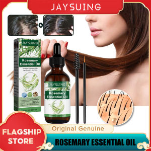 Jaysuing Rosemary Hair Growth Essential Oil Anti Break Repair Damaged Toughness Smooth Soft Nourishing Deep Conditioning Anti Hair Loss Beauty Fast Regrowth Health Elasticity Hair Care Essential Oil Multipurpose 60ml