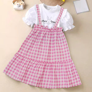 NATALIA- DRESS ANAK PEREMPUAN NELCA / DRESS ANAK MOTIF KOTAK KOTAK