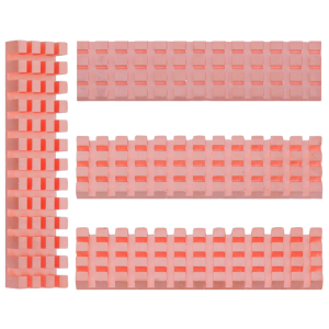 Copper M.2 2280 Heatsink Durability Cooling Pad for Efficient Heat Dissipation in Computer Systems